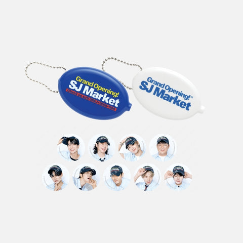 [PRE-ORDER] SUPER JUNIOR Grand Opening! SJ Market MD - COIN WALLET KEY RING