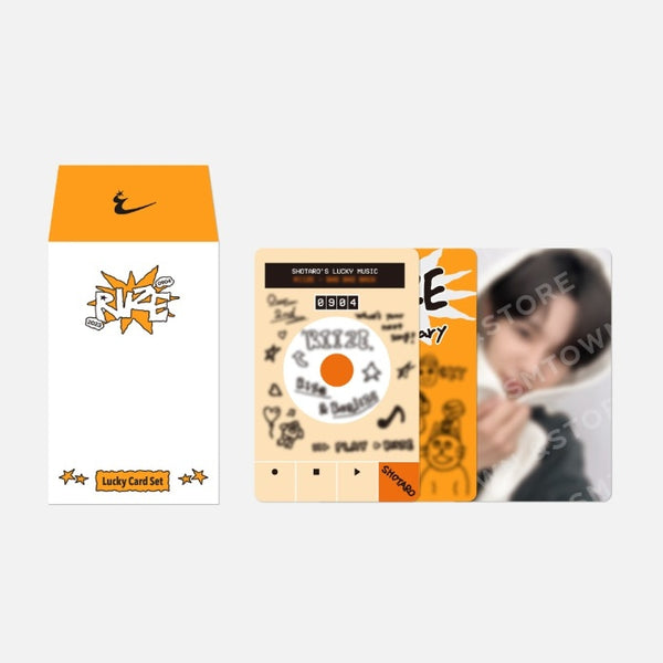 PRE-ORDER] RIIZE 2ND ANNIVERSARY Official Merch MD - LUCKY CARD