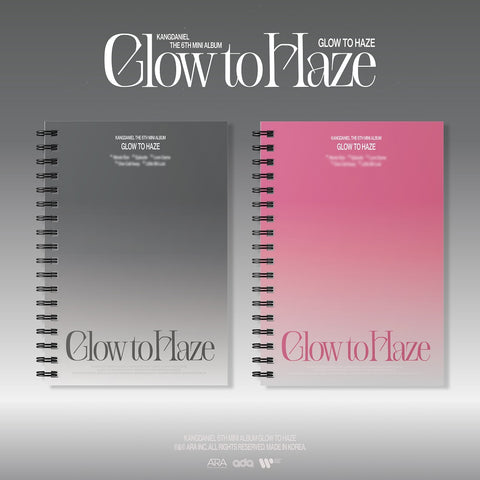 KANG DANIEL - 6th Mini Album Glow to Haze (Photo Book Ver.) CD