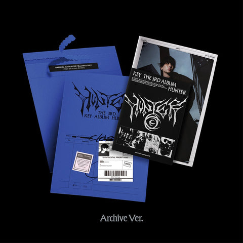[EXCLUSIVE POB] Key - Vol.3 Hunter (Archive Ver.) CD+Pre-Order Gift