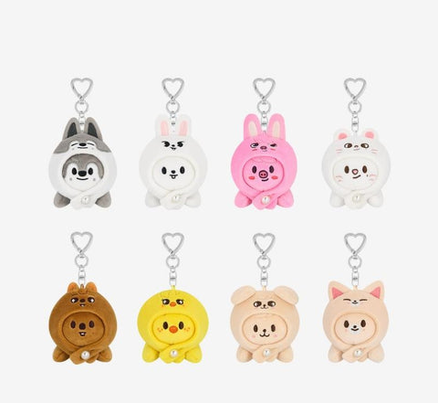 [PRE-ORDER] Stray Kids - World Tour <dominATE : celebrATE> Official MD - SKZOO KEYRING LYING Ver.