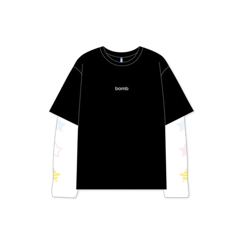 [PRE-ORDER] ILLIT 3rd Mini Album bomb Official Merch - L/S T-SHIRT