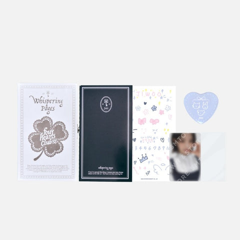 [PRE-ORDER] Hearts2Hearts Four Hearts Club Official MD - SECRET DIARY SET
