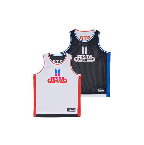 2025 BTS FESTA x Weverse Official Merch - Reversible Basketball Uniform