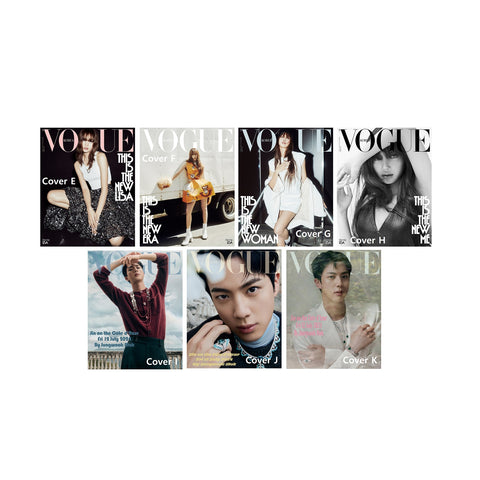 Vogue Korea Magazine October 2024 Blackpink Lisa BTS Jin