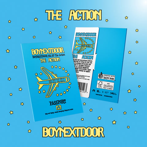 [EXCLUSIVE POB] Boynextdoor - 5th EP The Action Weverse Albums version+Pre-Order Gift
