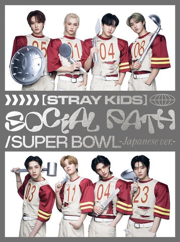 STRAY KIDS - Social Path (feat. Lisa) / Super Bowl - Japanese Ver. - [CD+Special Zine Limited Edition]