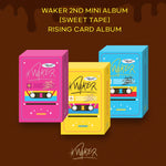 WAKER - 2nd Mini Album Sweet Tape Rising Card (Platform) Album