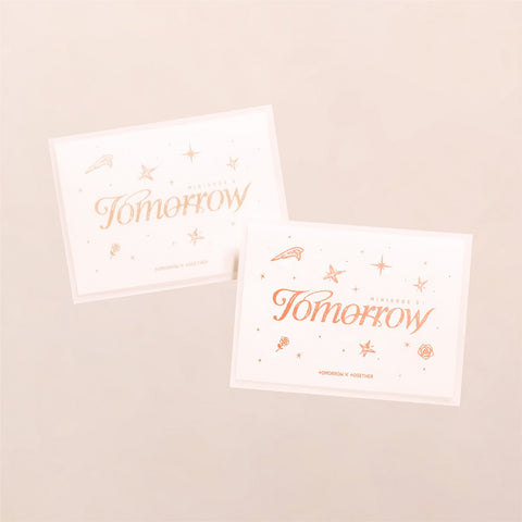 [EXCLUSIVE POB] TOMORROW X TOGETHER TXT - 6th Mini Album minisode 3 : TOMORROW Weverse Albums version+Pre-Order Benefit