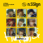 n.SSign - 2nd Mini Album Happy & [Digipack ver.]