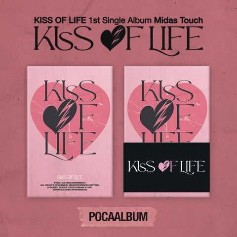 KISS OF LIFE - 1st Single Album Midas Touch [POCA ALBUM]