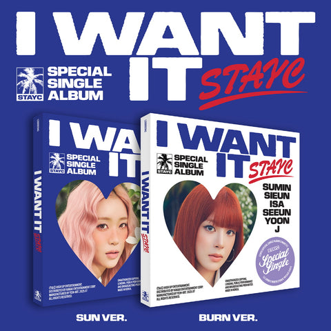Stayc - Special Single Album I Want It CD