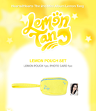 [PRE-ORDER] Hearts2Hearts 2nd Mini Album [LEMON TANG] Official MD - LEMON POUCH SET