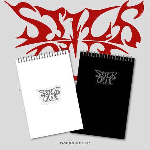 [EXCLUSIVE POB] NMIXX - Fe3O4 : STICK OUT Album+Pre-Order Gift