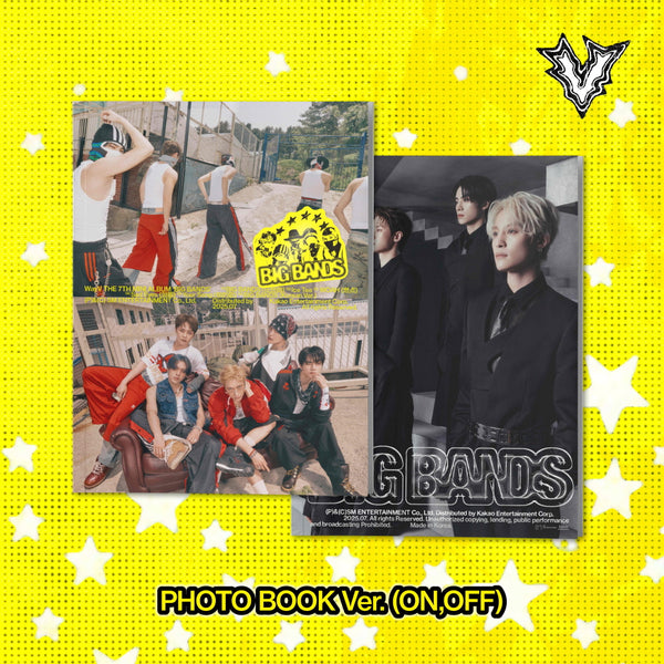 WayV bigbands kms showcase 上海 北京 トレカ WayV - BIG BANDS [Photo Book Ver.] 7th Mini Album – KPOP MARKET