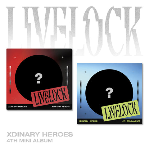 Xdinary Heroes - 4th Mini Album Livelock (Digipack) CD+Pre-Order Benefit