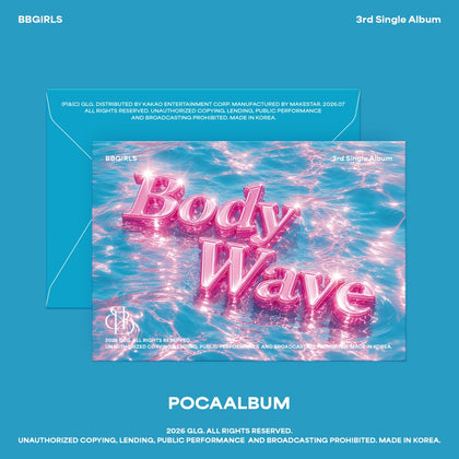 BBGIRLS - 3rd Single Album BODY WAVE Pocaalbum