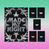 LE SSERAFIM - 2nd Single Album Made My Night COMPACT ver. CD+Extra Photocards Set