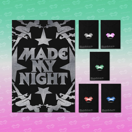 [EXCLUSIVE POB] LE SSERAFIM - 2nd Single Album Made My Night COMPACT ver. CD+Pre-Order Gift