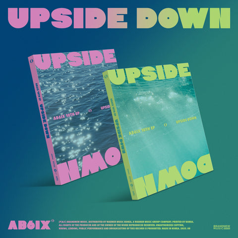 Ab6ix - 10th EP Upside Down Photobook version CD