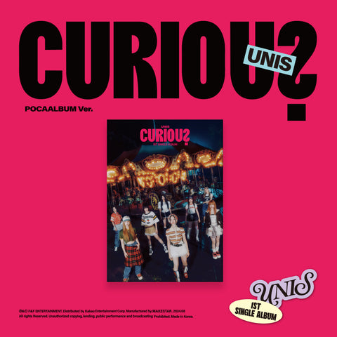 UNIS - 1st Single Album Curious Pocaalbum version