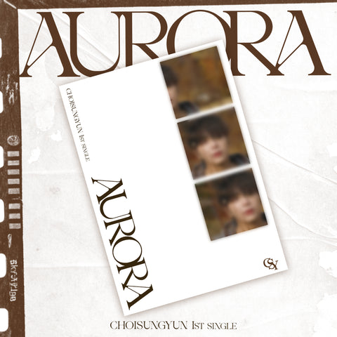 Choi Sung Yun - 1st Single Album Aurora CD