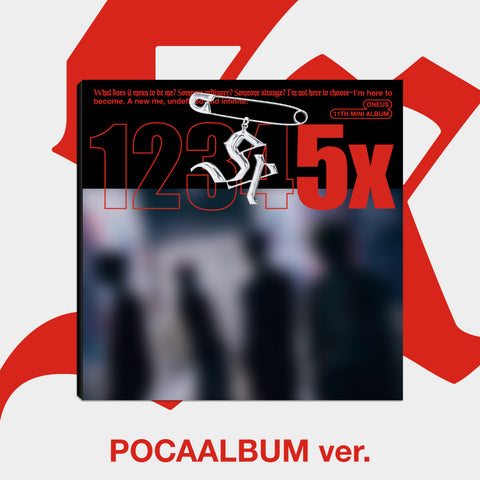 ONEUS - 5x [POCAALBUM ver.] 11th Mini Album+Folded Poster