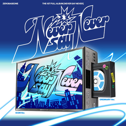 [EXCLUSIVE POB] ZEROBASEONE - NEVER SAY NEVER [PHOTOBOOK 2 Ver. SET] 2Album+Pre-Order Gift