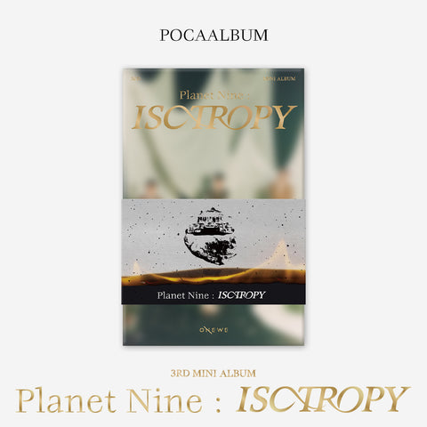 ONEWE - 3rd Mini Album Planet Nine : Isotropy Pocaalbum