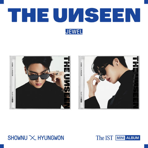 SHOWNU X HYUNGWON - THE UNSEEN Jewel Ver Limited edition  CD