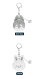 [PRE-ORDER] Stray Kids - World Tour <dominATE : celebrATE> Official MD - SKZOO FACE KEYRING SILVER Ver.