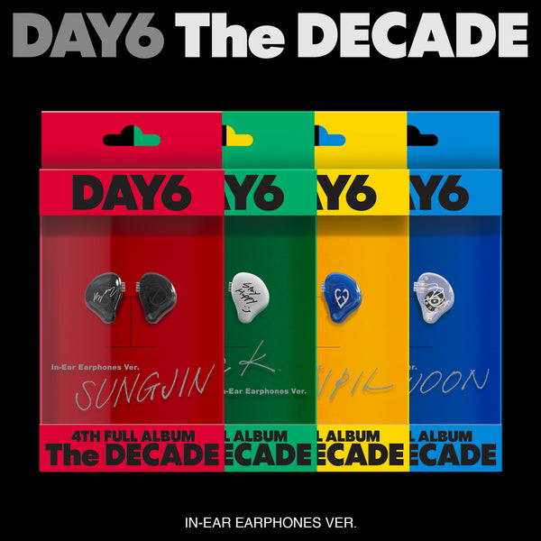 The DECADE: DAY6 Vol.4 イヤフォン ソンジンver. Day6 - Vol.4 The Decade Earphone version – KPOP MARKET