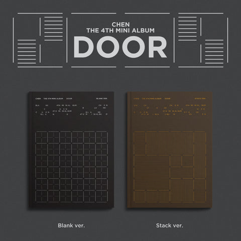 [EXCLUSIVE POB] CHEN EXO - DOOR Album+Pre-Order Gift