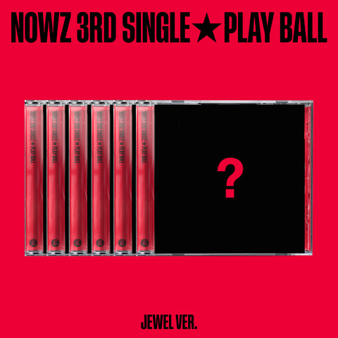 Nowz - 3rd Single Album Play Ball Jewel version CD+Folded Poster