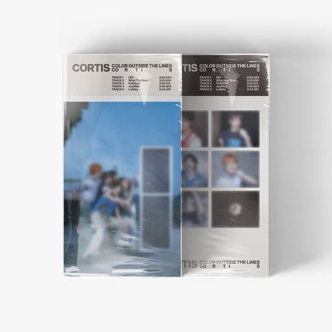 [EXCLUSIVE POB] Cortis - 1st EP Color Outside The Lines Weverse Albums version+Pre-Order Gift