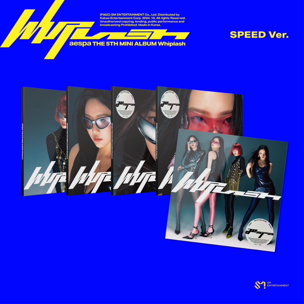 aespa - 5th Mini Album Whiplash [Speed ver.] – KPOP MARKET