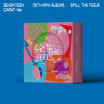 [Exclusive POB] SEVENTEEN - 12th Mini Album Spill The Feels Carat Random version CD+Pre-Order Gift