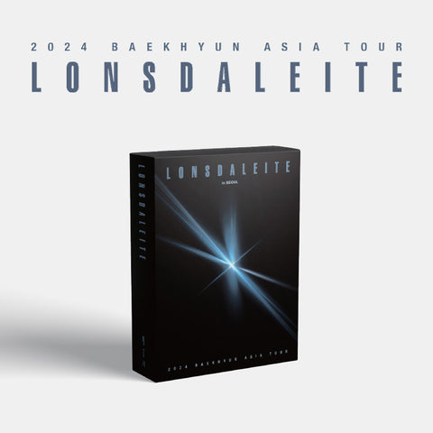 2024 Baekhyun Asia Tour Lonsdaleite in Seoul DVD