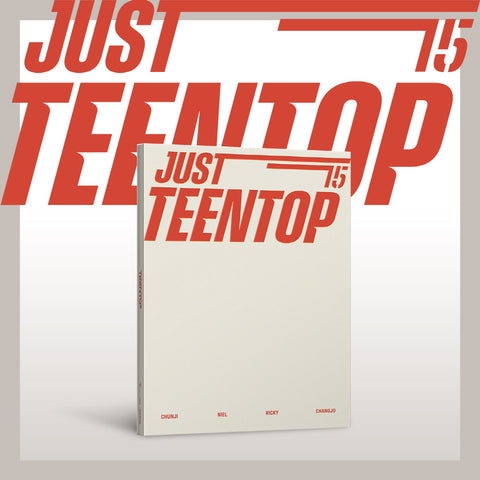 Teentop - Just 15, Just Teen Top CD version CD+Folded Poster