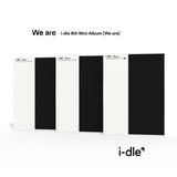 i-dle - We are 8th Mini Album+Folded Poster