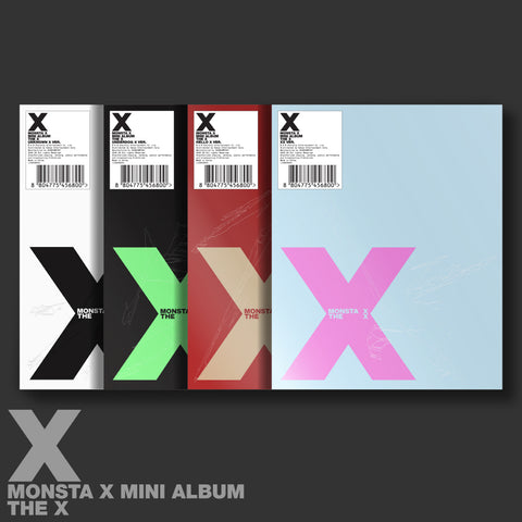 [EXCLUSIVE POB] Monsta X - 13th Mini Album The X CD+Pre-Order Gift