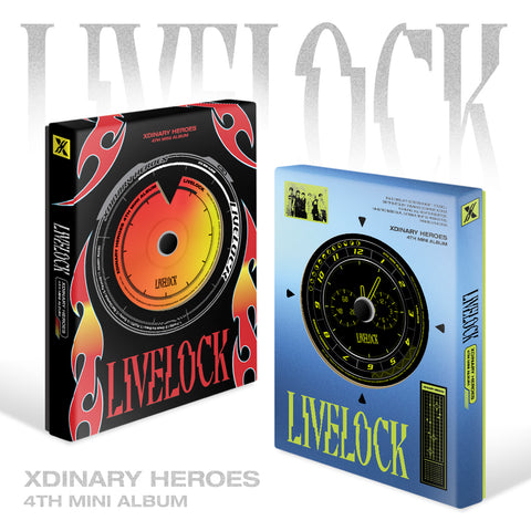 Xdinary Heroes - Livelock 4th Mini Album+Pre-Order Benefit