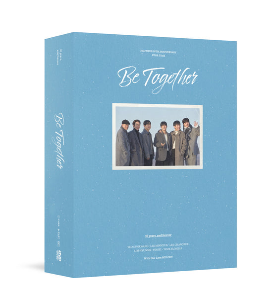 BTOB - 10TH ANNIVERSARY CONCERT 2022 BTOB TIME [Be Together] DVD