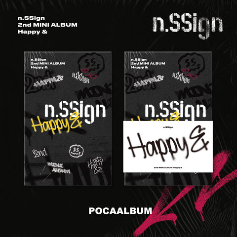 n.SSign - Happy & (2nd Mini Album) POCAALBUM