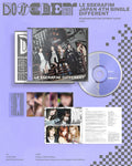 LE SSERAFIM - JAPAN 4th Single DIFFERENT [First Press Regular Edition]