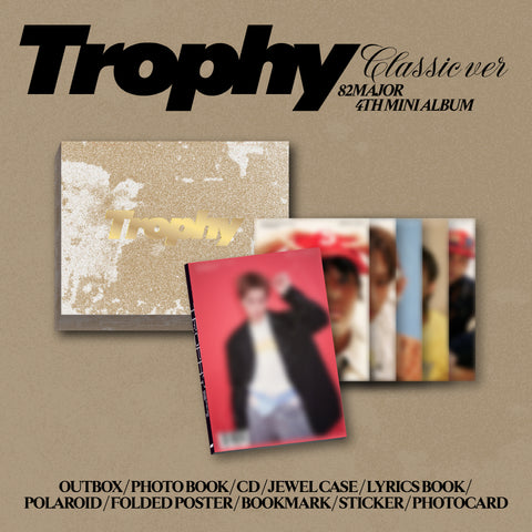 82MAJOR - 4th Mini Album Trophy [Classic ver.]
