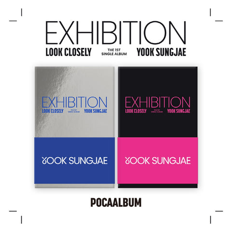 YOOK SUNG JAE - 1st Single Album EXHIBITION : Look Closely [POCA ALBUM]