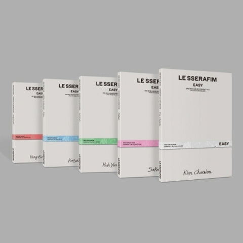 [WEVERSE EXCLUSIVE POB] LE SSERAFIM - 3rd Mini Album EASY Compact version CD+Pre-Order Benefit