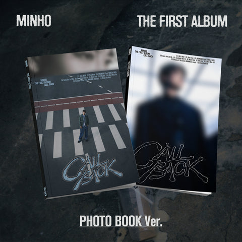 MINHO - CALL BACK [Photobook Ver.] Album