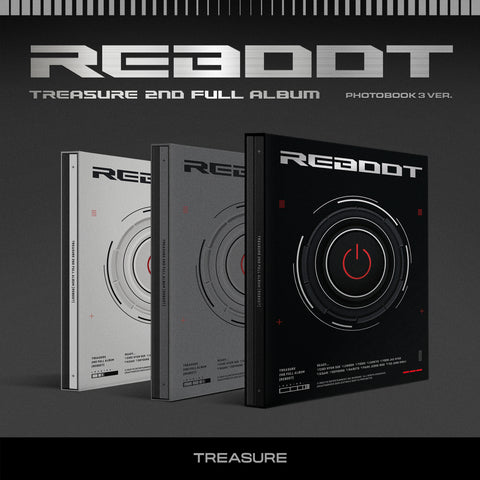 TREASURE  - Vol.2 REBOOT [PHOTOBOOK ver.] CD+Pre-Order Benefit